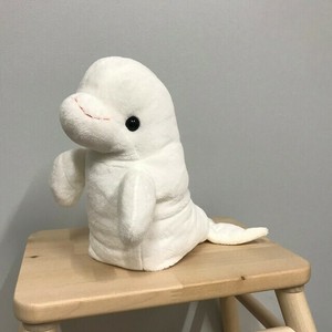 ベルーガ　ハンドパペット　ぬいぐるみ