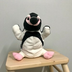 フンボルトペンギン　ハンドパペット　ぬいぐるみ