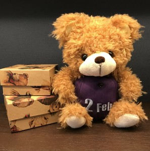 BEAR’S 365　2月　ブラウン　ぬいぐるみ