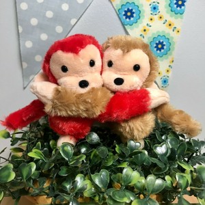 メッチャラブ2 キーホルダー サル　ぬいぐるみ