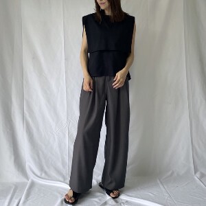 Pre-order Full-Length Pant Wide Pants 2024 Spring/Summer