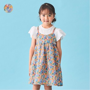 Kids' Casual Dress Small Lightweight Floral Pattern One-piece Dress Thin