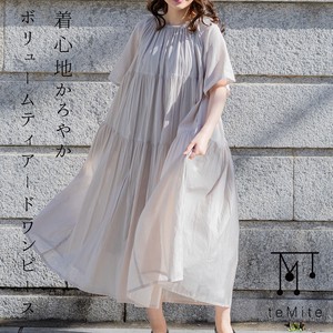 Casual Dress Volume One-piece Dress Tiered 【2024NEW】