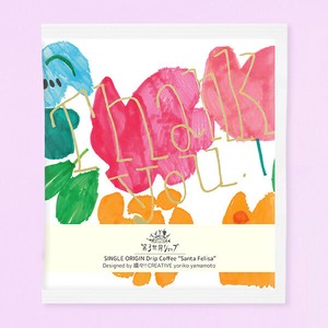 Artisan Drip Coffee サンタ・フェリサ Thank you flower  8g【フェアトレード】