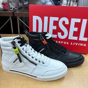DIESEL メンズ スニーカー BLACK/WHITE ディーゼル