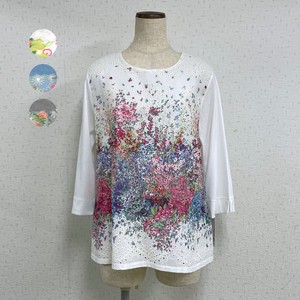 Tunic Floral Pattern Spring/Summer Embroidered Switching 【2024NEW】