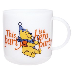 ※セール※【DISNEY(クマのプーさん)】耐熱ガラスマグ POOH PARTY ホワイト