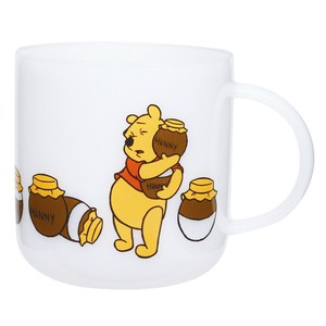 【DISNEY(クマのプーさん)】耐熱ガラスマグ POOH HONEY POTS グリーン
