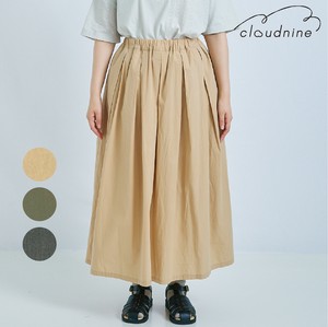 Skirt Cotton Flare Skirt 8/10 length
