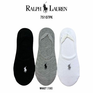 POLO RALPH LAUREN(ポロ ラルフローレン)レディース ショート ソックス 3足セット 女性用 靴下 75107PK