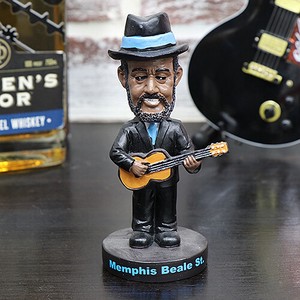 【ミュージック ＆ フィルム スター】ボビング ヘッド フィギュア Memphis Blues Man MSP-BH-M6739