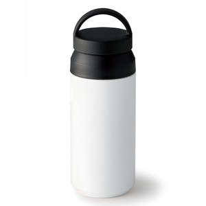 AMIi HOME ハンドル付ボトル 340ml(ホワイト)携帯マグ/ステンレスボトル/水筒