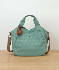 一部カラー予約受付中 / 定番 売れ筋 / ナイロンドット2WAYトート●バッグ レディース ナチュラル 本革