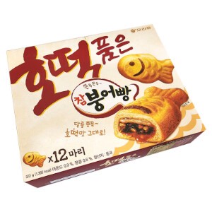 オリオン チャム ブンオパン ホットク味 372g  たい焼き風おやき 蜜 ナッツ 韓国おやつ
