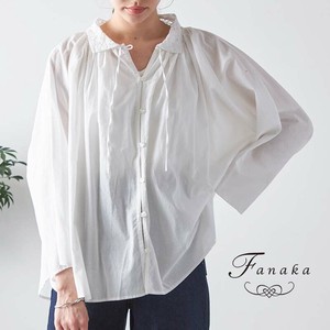 Button Shirt/Blouse Leaver Lace Fanaka