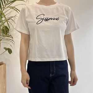 【2024春夏】ロゴ刺繍Tシャツ