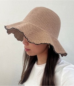新作 2024【クーコ COOCO】スカラップ ハット HAT 帽子