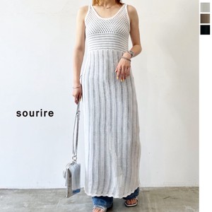 Casual Dress Sleeveless One-piece Dress Openwork 【2024NEW】