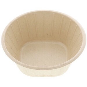 【直送品】 ケーピープラテック 食品容器　KBボウル　本体 165−750 ナチュラル 50枚/袋（ご注文単位12袋）