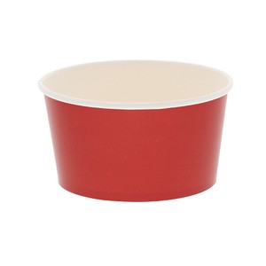 【直送品】 ケーピープラテック 食品容器　KMカップ　本体  KM140−750　赤 50枚/袋（ご注文単位12袋）