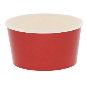 【直送品】 ケーピープラテック 食品容器　KMカップ　本体  KM140−750　赤 50枚/袋（ご注文単位12袋）