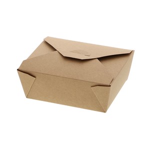 【直送品】 ケーピープラテック 食品容器　未晒紙ボックス  KM−32 50枚/袋（ご注文単位6袋）
