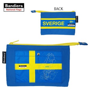 Bandiera フラットポーチ M Ver.3 ( スウェーデン )
