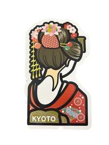 【再入荷】ご当地フォルムカードスペシャル　舞妓さん　日本製　和雑貨　インバウンド　ポストカード