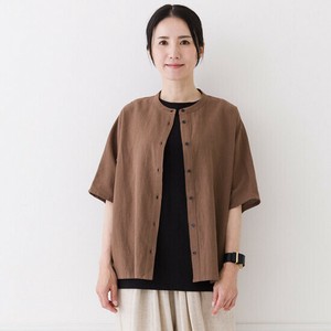 30%オフ【Crea delice】73232 リネンコットンドルマンブラウス