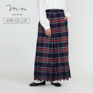 Full-Length Pant Scallop Embroidery