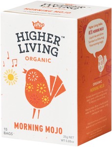 Higher Living Organic(ハイアーリビング)　 モーニングモジョ 有機 ハーブティー 15TB(オーガニック)