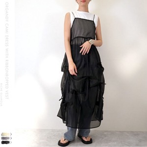 Casual Dress Camisole Organdy One-piece Dress 【2024NEW】