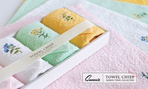 Tenugui Towel Gift Set Flowers Made in Japan