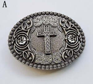 ベルトボタン 十字架 亜鉛合金 ベルト部品   BQ3699