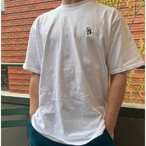 【2024春夏新作】ロゴ刺繍半袖Tシャツ