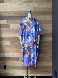 Casual Dress Colorful One-piece Dress
