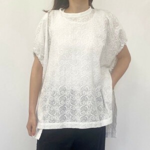 Button Shirt/Blouse Pullover Made in India Side Ribbon