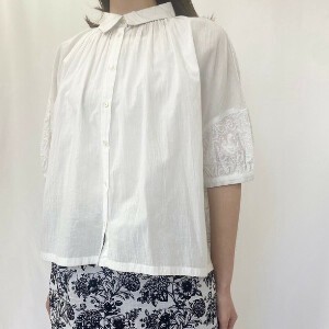 Button Shirt/Blouse Embroidery Made in India Switching
