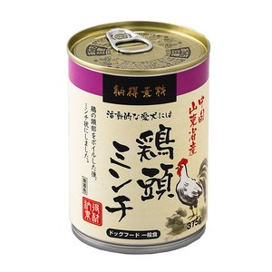 [ペットライブラリー] 納得素材　鶏頭缶　ミンチ　375g