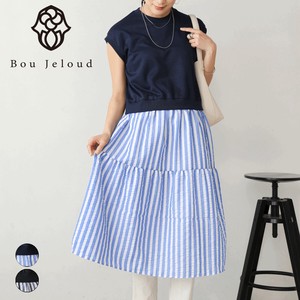 Casual Dress Stripe One-piece Dress 【2024NEW】