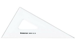 ステッドラー マルス三角定規 24CM ST96424