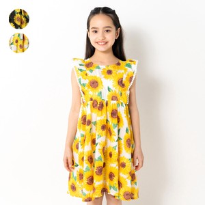 Kids' Casual Dress Flowers One-piece Dress