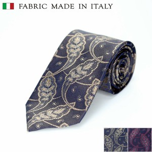 FATTURA  イタリア生地ネクタイ  ペイズリー柄