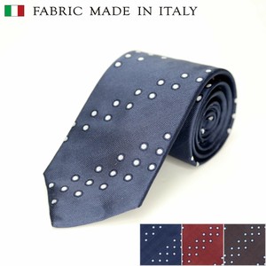 FATTURA  イタリア生地ネクタイ  ドット柄