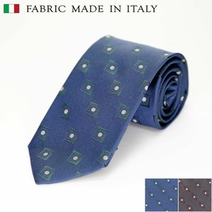FATTURA  イタリア生地ネクタイ  小紋柄