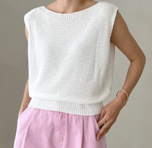 Sweater/Knitwear Sleeveless 2024 Spring/Summer