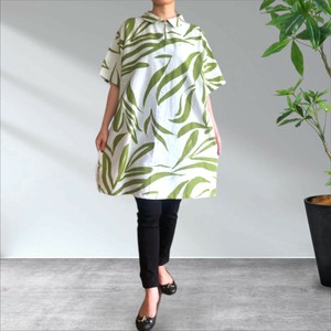Tunic Pullover Tunic cotton Printed 2024 Spring/Summer