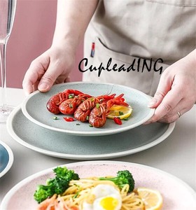 ◆◆大人気◆◆INSスタイル 洋食皿 陶磁器 円形 朝食皿 お菓子 デザート皿 家庭用 ホテル食器