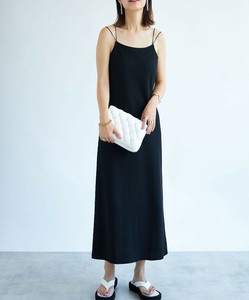 【each　新作入荷】NEW着丈カップポケット付きワッフル・キャミワンピース　《人気》2024SS　新作 each東京