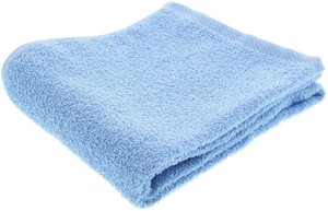 Bath Towel Blue Bath Towel 60 x 120cm Made in Japan